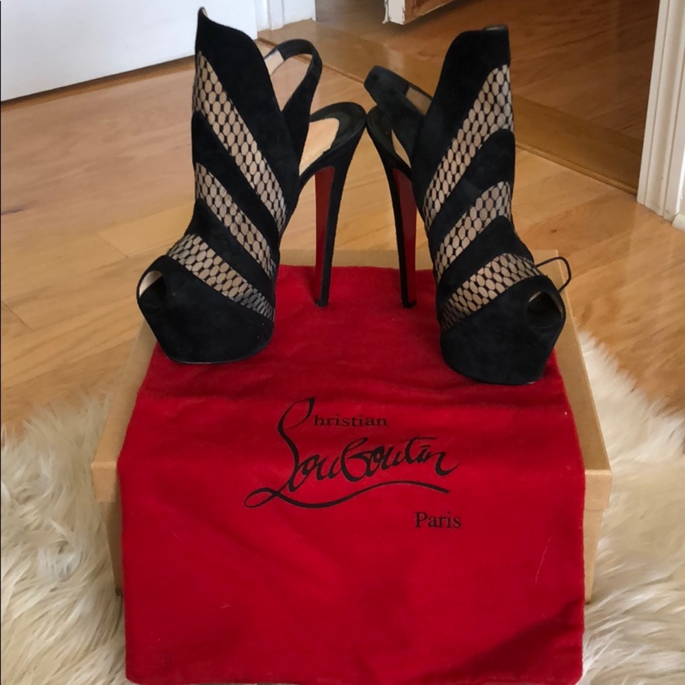 Guizi 160 Veau Velour/lace Christian Louboutin